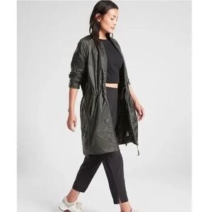 Athleta Women's Olive Longline Jacket
